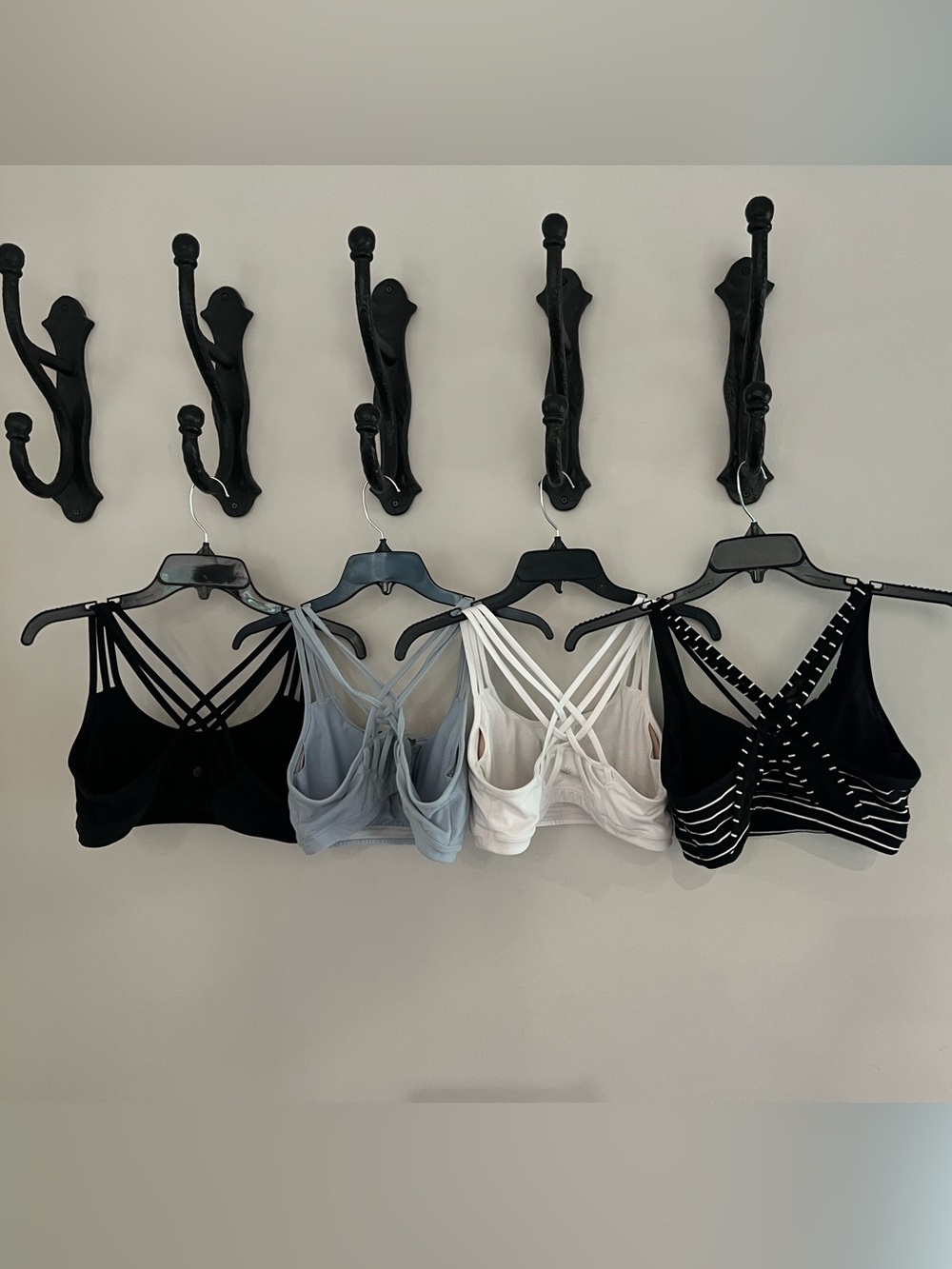 Athleta Strappy Sports Bra Bundle - Set of 4 - Size Large - Picture 2 of 10